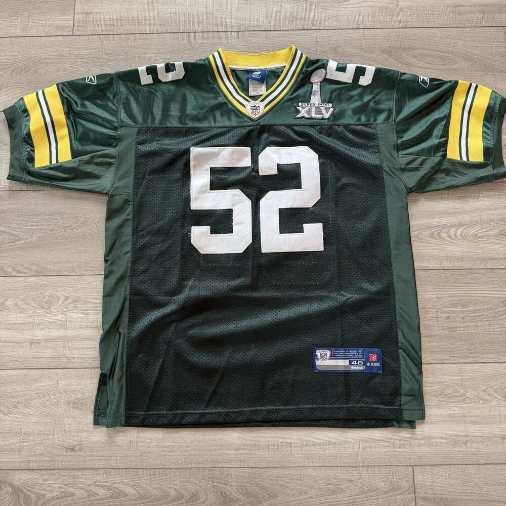 Reebok Clay Matthews Green Bay Packers #52 Super